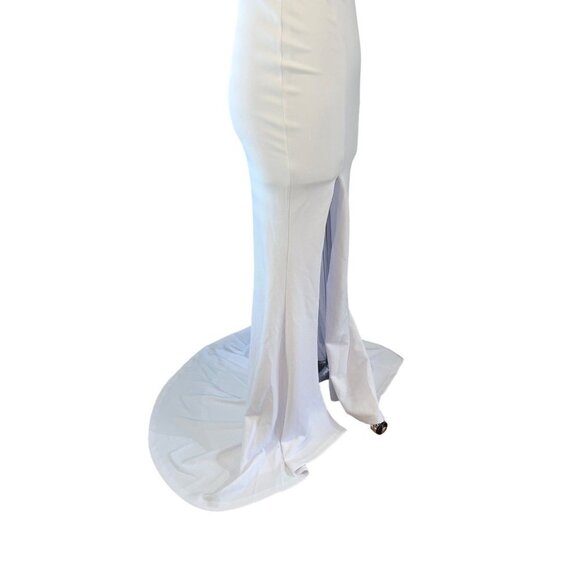 Nookie Neptune Gown in White XSmall New Womens Long Formal Maxi Dress - Picture 6 of 13